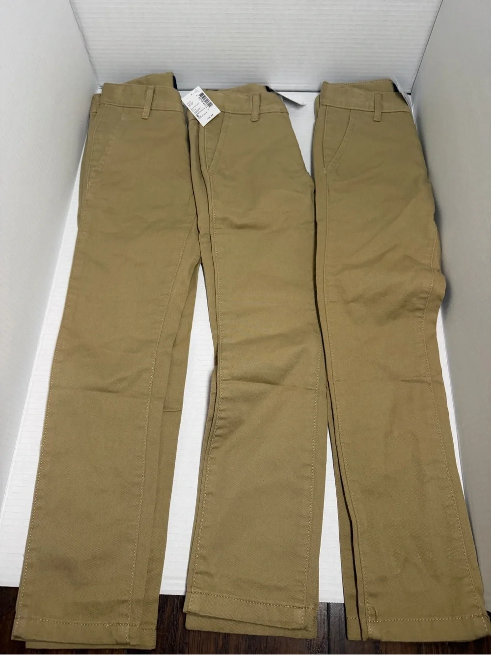 3 Pant Bundle The Children's Place Boys Khaki Tan Chinos